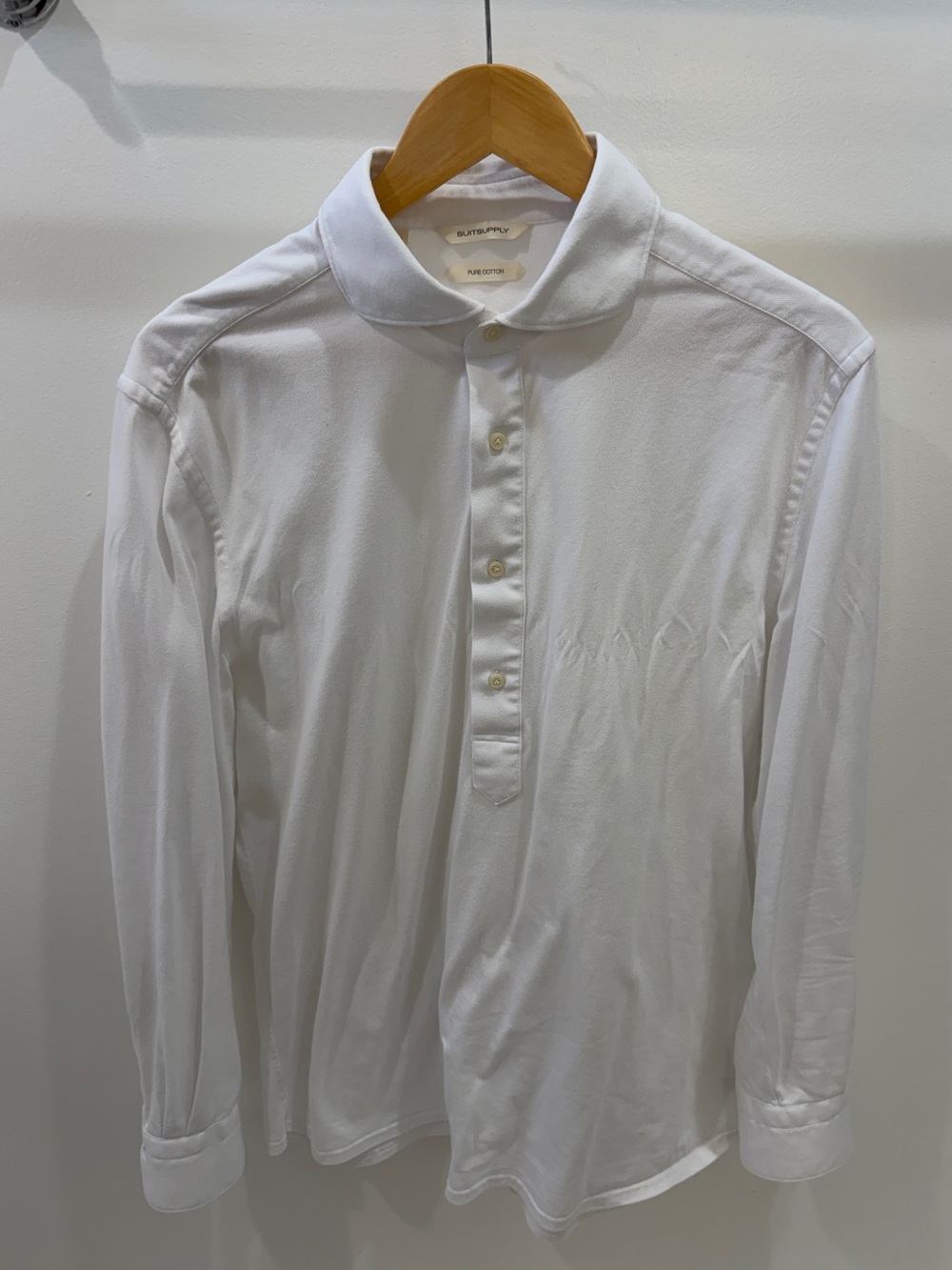 Suitsupply Long Sleeve Polo Shirt
